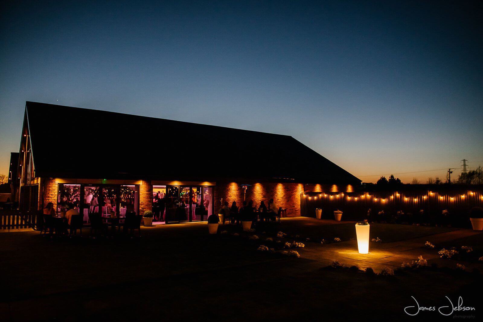 The garden of the Glass house